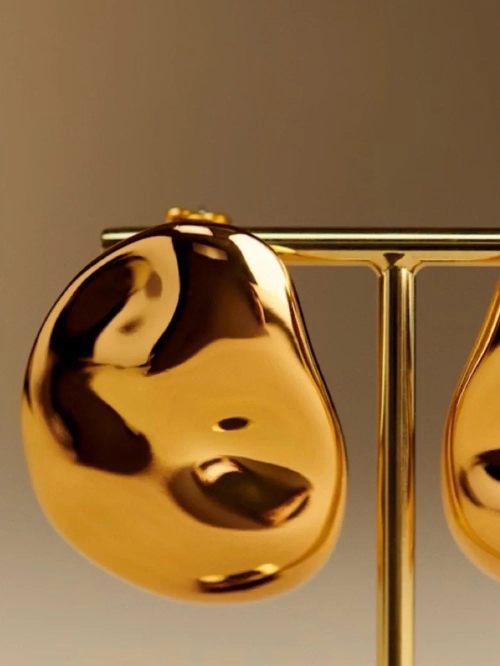 Sezane | Ophelie Gold Bubble Earrings
